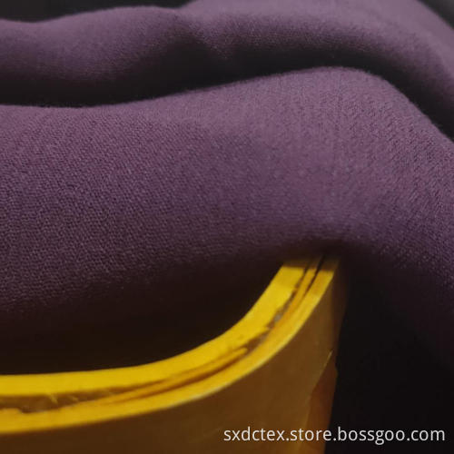 Woven Rayon Crinkle Textured Crepe Solid Fabric
